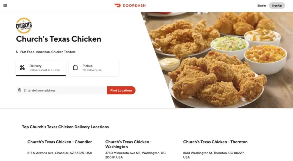 Church's Chicken Order Online everymenuprices