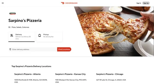 Sarpino's Pizzeria Order Online everymenuprices