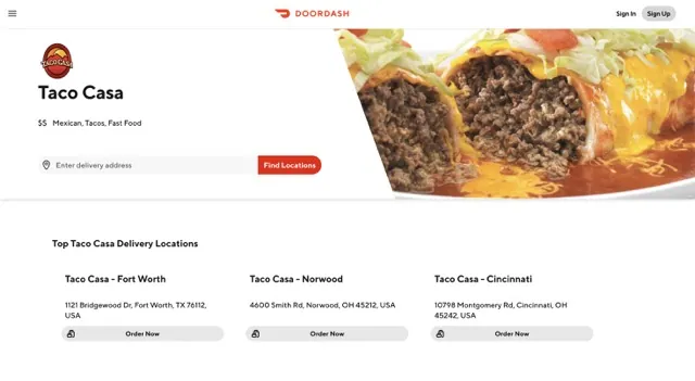 Taco Casa Order Online everymenuprices