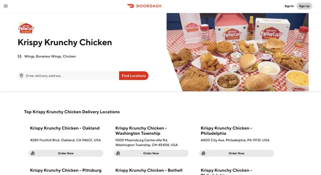 Krispy Krunchy Chicken Order Online everymenuprices