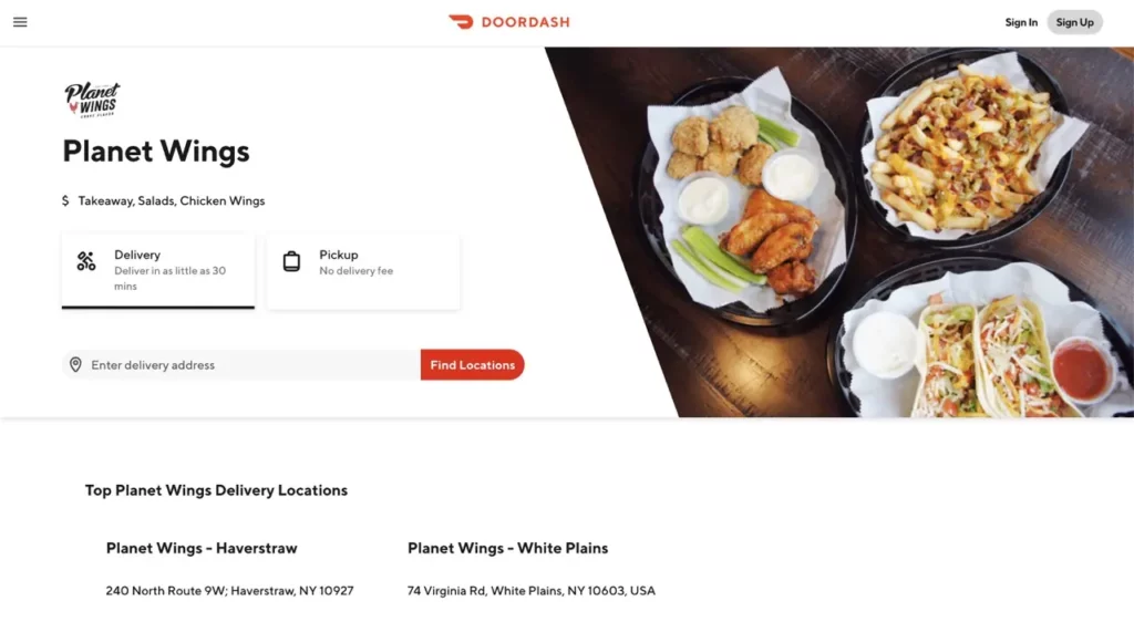 Planet Wings Order Online everymenuprices
