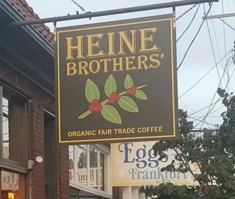 Heine Brothers' Menu With Prices everymenuprices.com