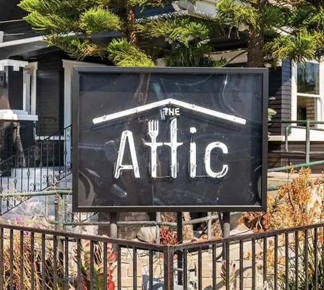 The Attic Menu With Prices everymenuprices.com