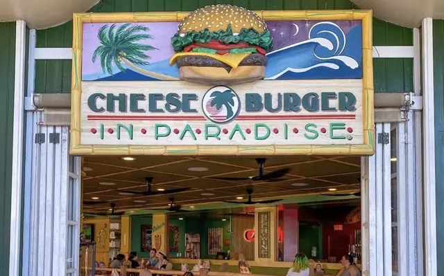 Cheeseburger in Paradise Menu With Prices