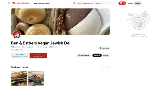 Ben & Esther's Vegan Jewish Deli Order Online