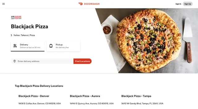 Blackjack Pizza Order Online everymenuprices