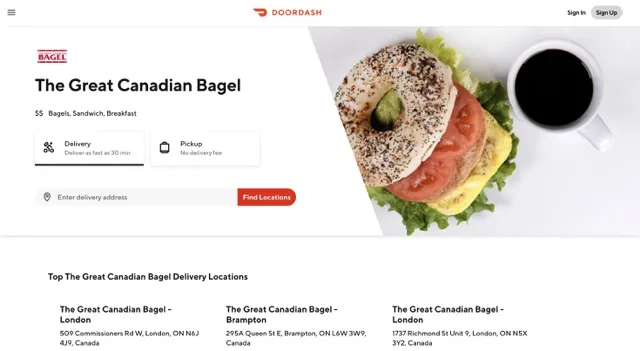 Great Canadian Bagel Order Online everymenuprices