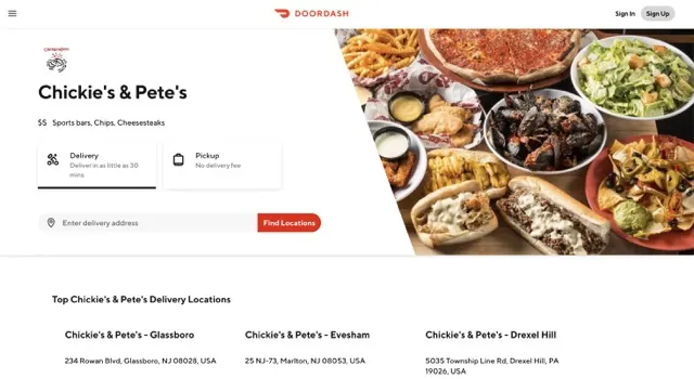 Chickie’s & Pete’s Order Online everymenuprices