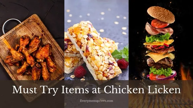 Must Try Items at Chicken Licken