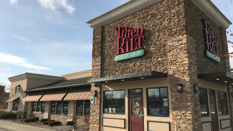 Tilted Kilt Pub & Eatery Menu Prices