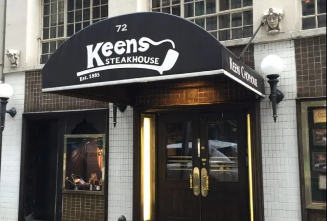 Keens Steakhouse Menu With Prices everymenuprices