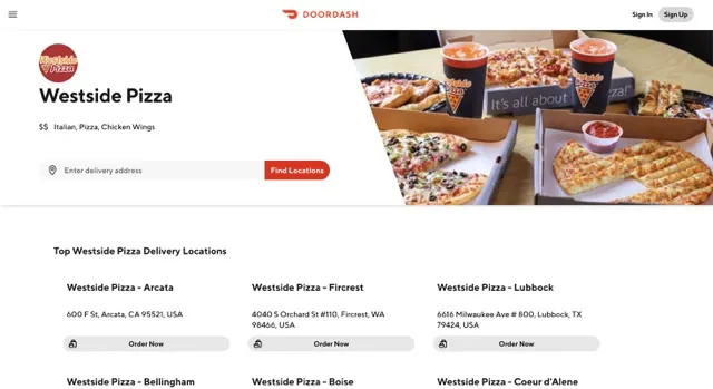 Westside Pizza Order Online everymenuprices