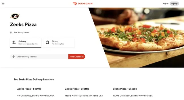 Zeeks Pizza Order Online everymenuprices