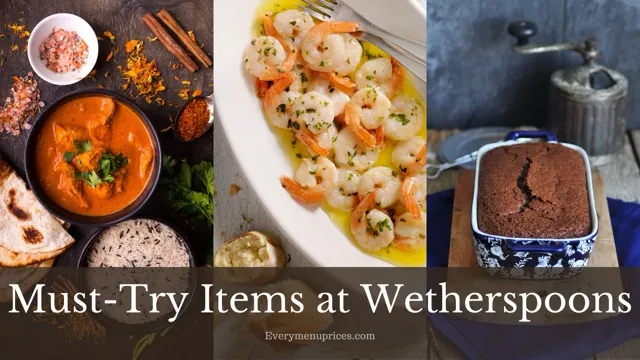 Must-Try Items at Wetherspoons