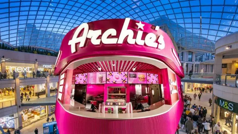 Archie's Menu With Prices (UK) - 2025