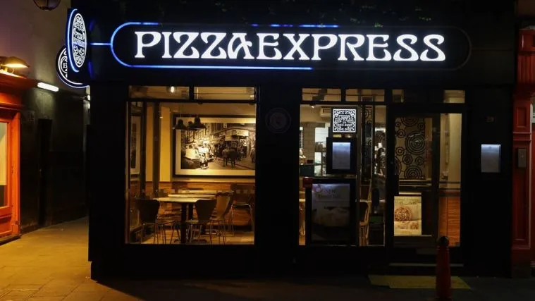 Pizza Express Menu With Prices Everymenuprices.com