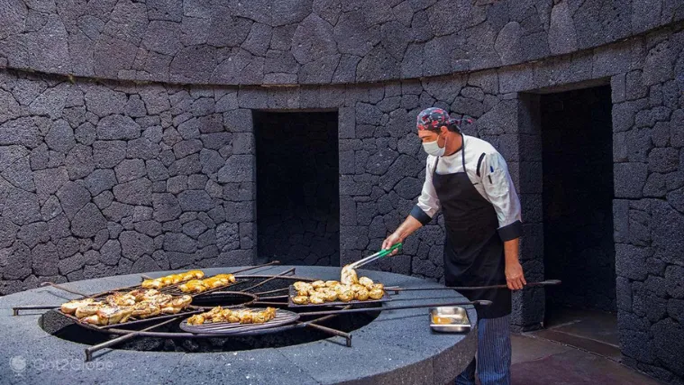 Restaurant on Top of a Volcano